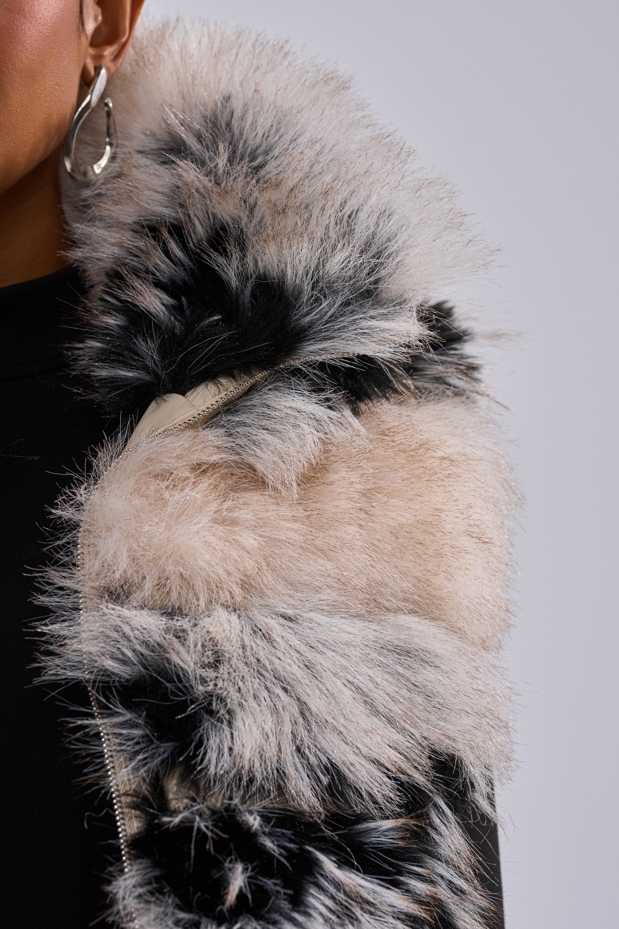 KIKI FAUX FUR VEST