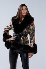 KENZY LUXE FUR TRIM MOTO