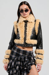 YURI SHERPA MOTO JACKET