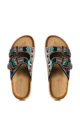 AZALEA WANG KAYLUM MULTI BEADED SANDAL