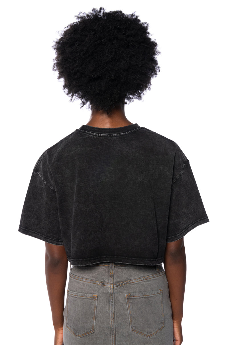 BETTER TOGETHER METALLIC PATCH GRAPHIC TSHIRT