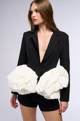 BONNE NUIT PEPLUM BLAZER
