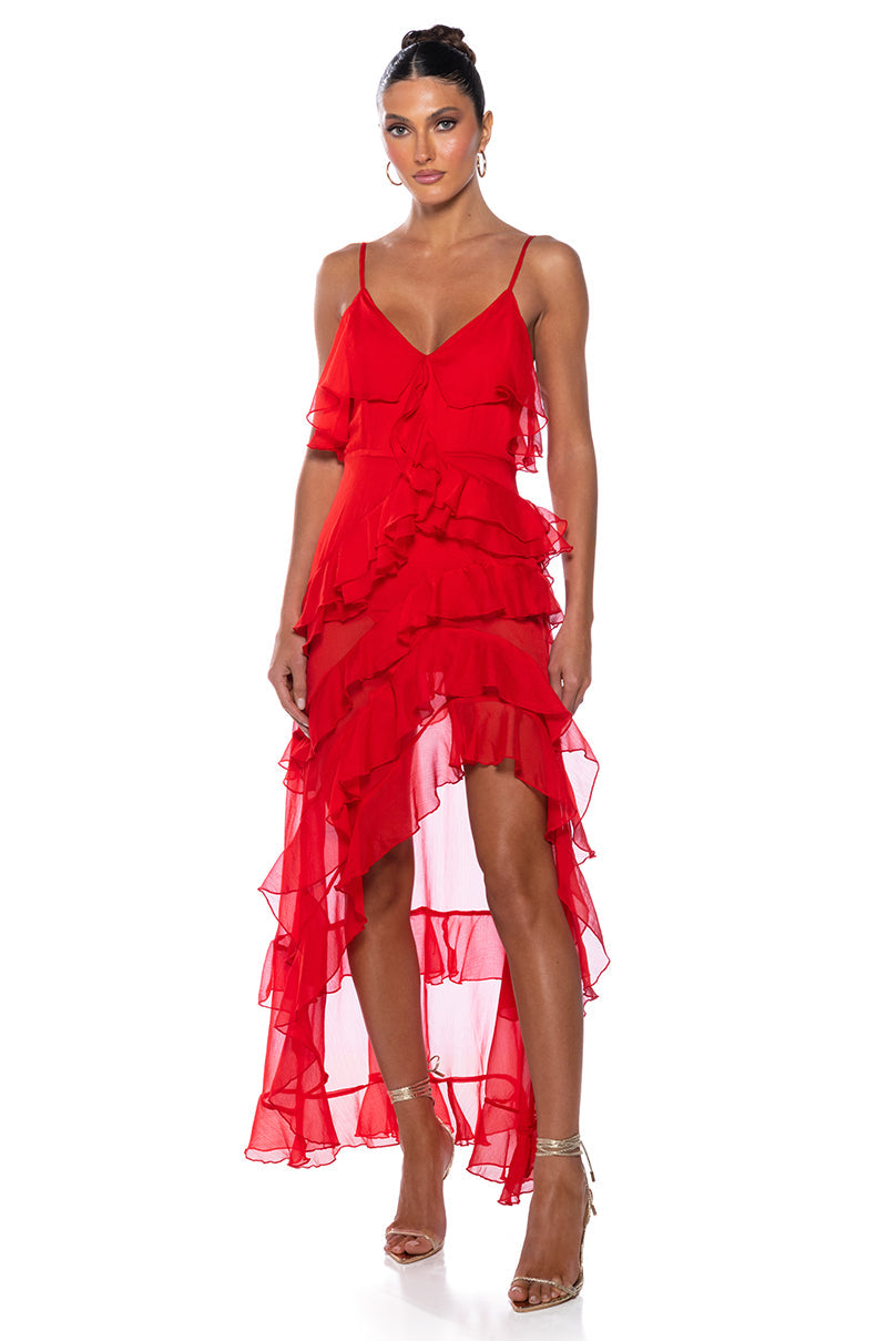 KAELYNN HIGH LOW MAXI DRESS