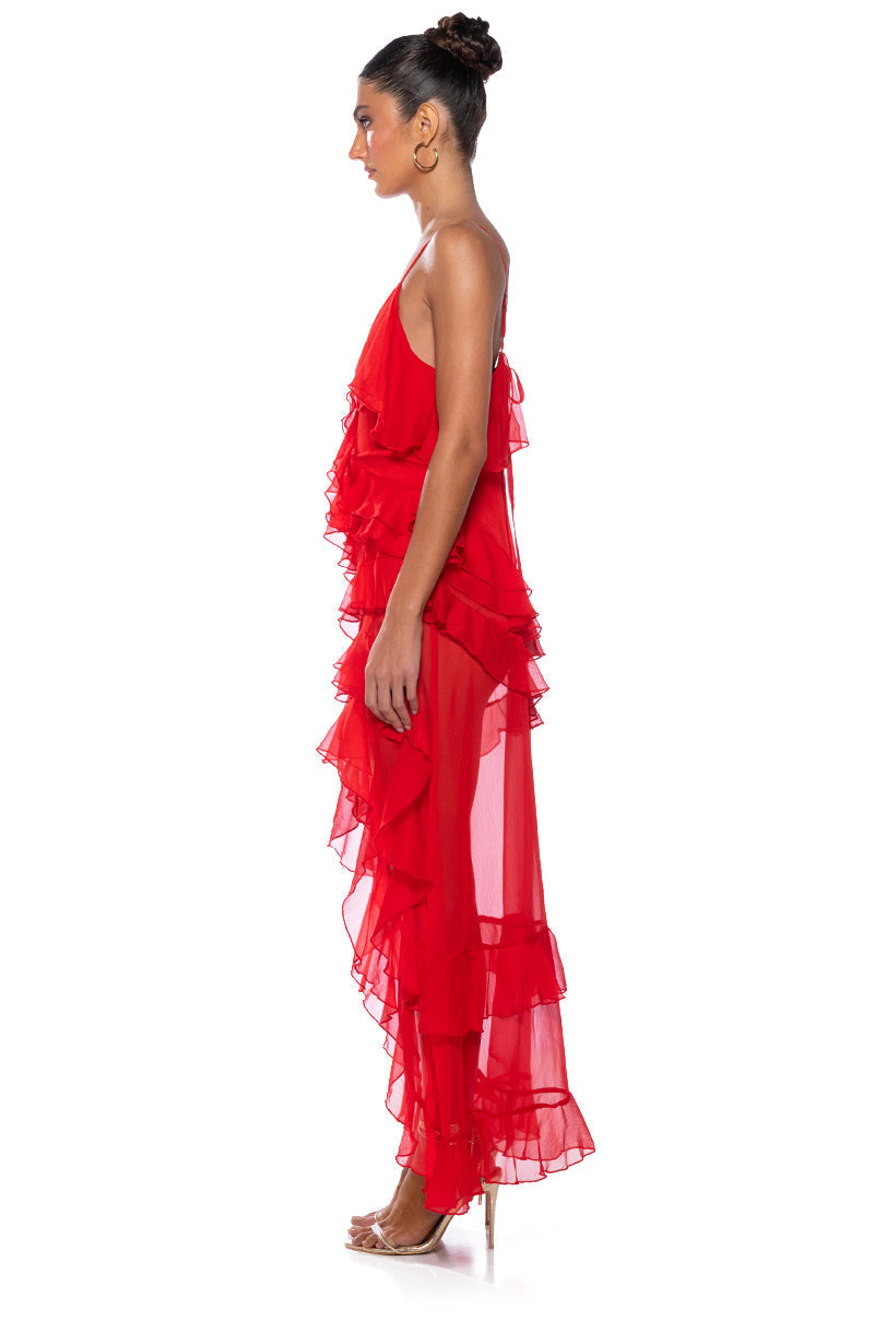 KAELYNN HIGH LOW MAXI DRESS