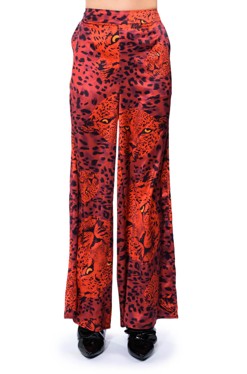 CRAVING YOUR ATTENTION WIDE LEG PULL ON PANTS
