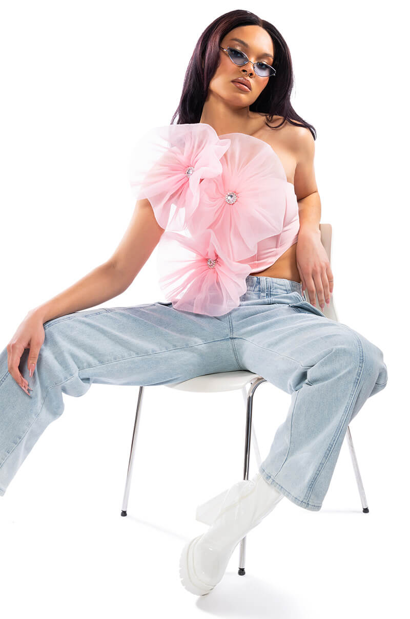 ELIZA DENIM CARGO PANT