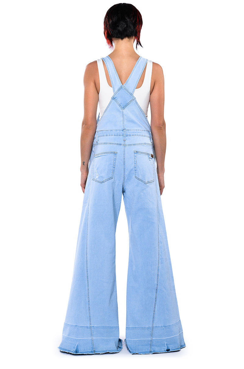 EVERYDAY WIDE LEG OVERALLS