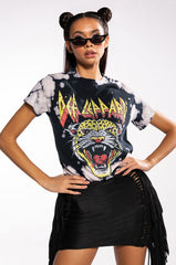 LAYLA SIDE FRINGE MINI SKIRT