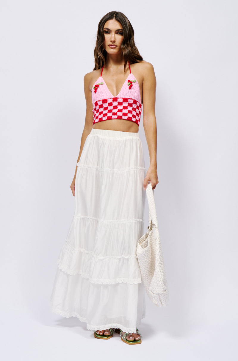 HAVEN FLOWY MAXI SKIRT