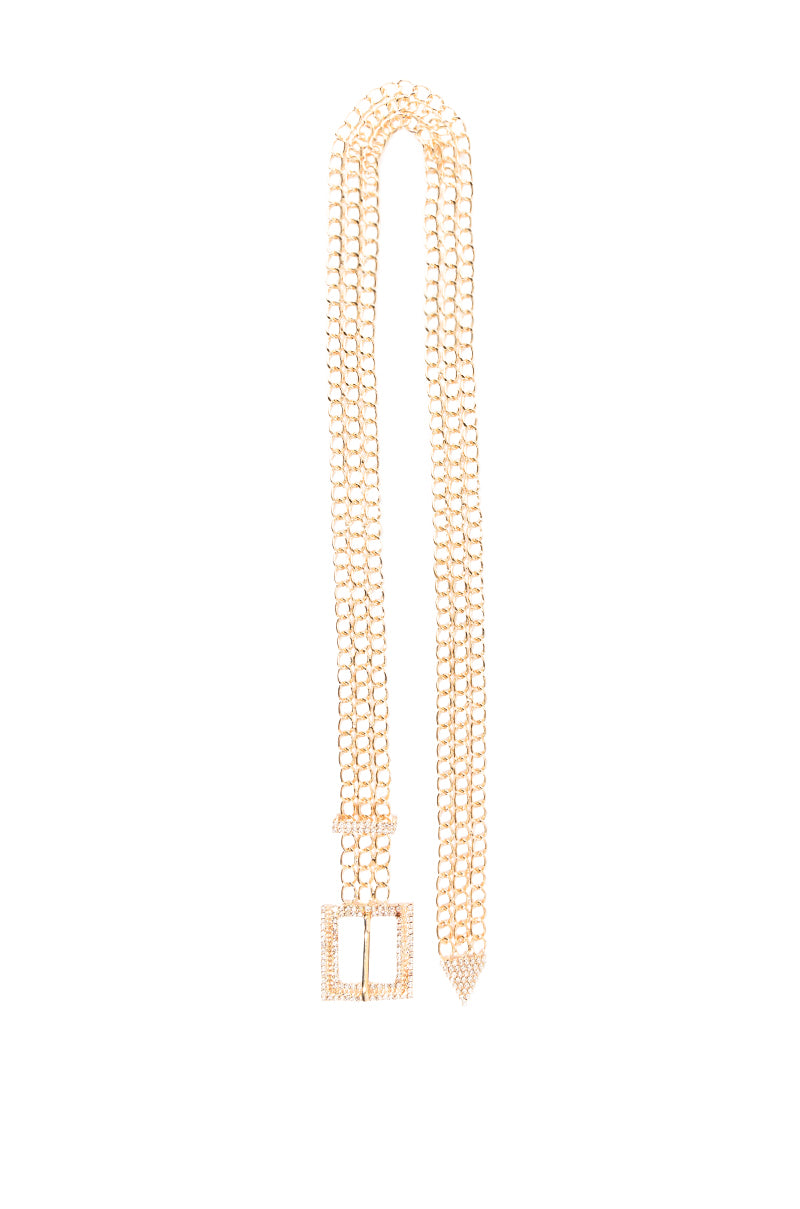 IN A TRANCE CHAIN BUCKLE BELT