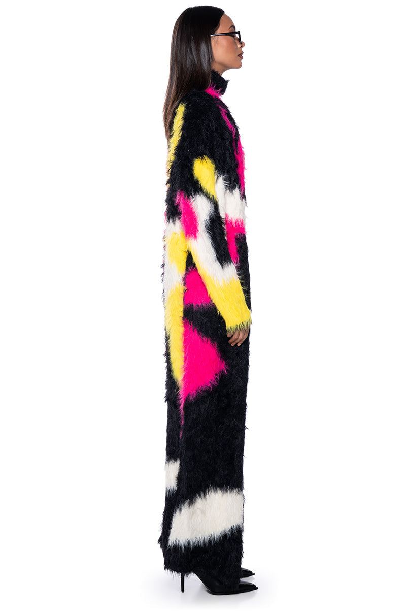 KIKI ULTRA FUZZY LONG CARDIGAN