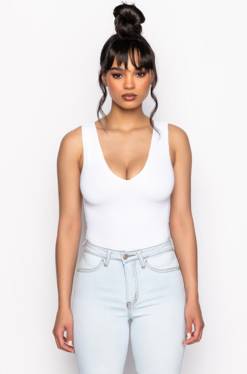 LUCIA SLEEK AF DEEP V BODYSUIT