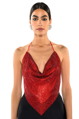 MIAMI ON THE LINE CHAINMAIL TOP
