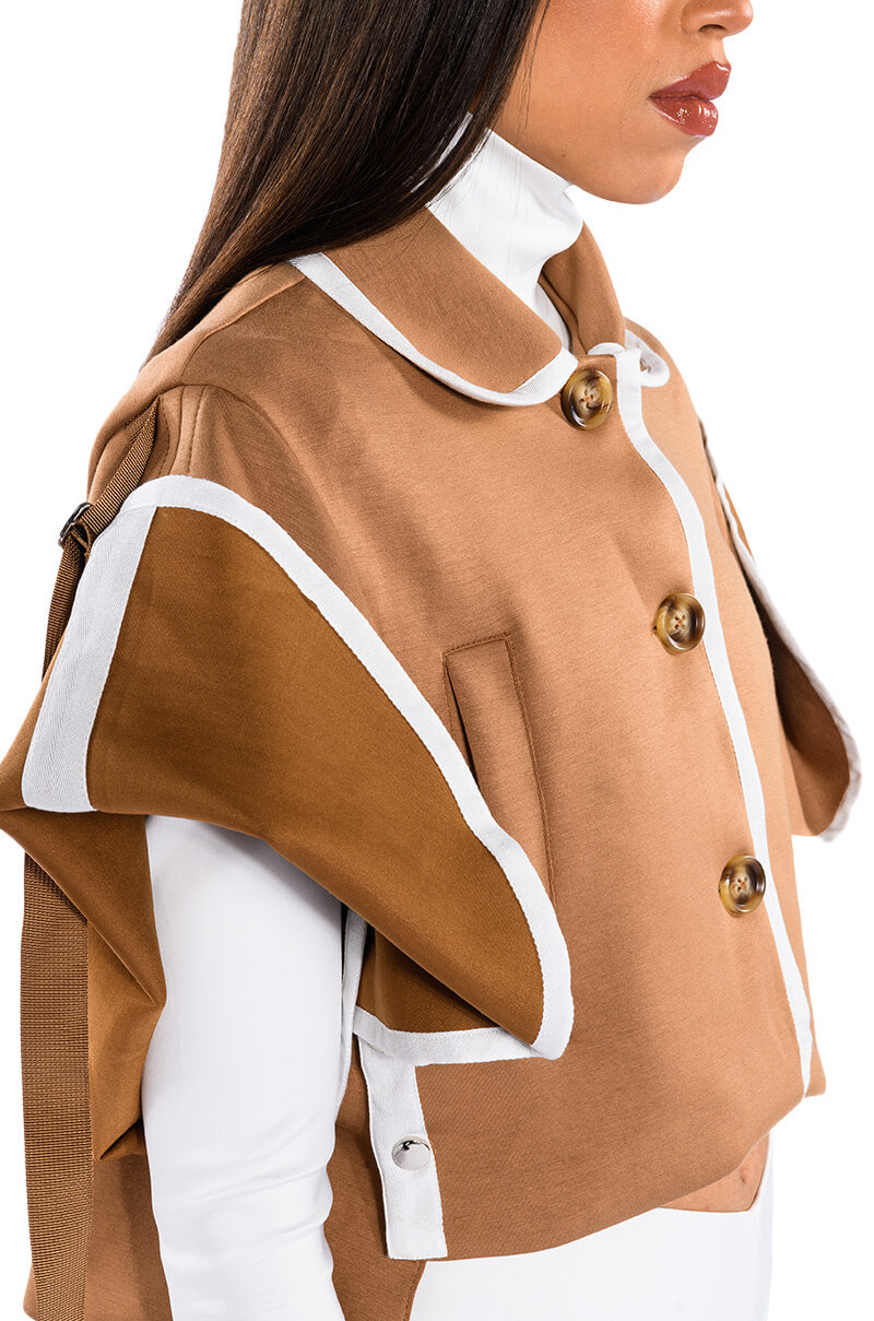 MILES SCUBA VEST WITH ADJUSTABLE SLEEVES