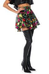 PICKED FOR YOU FLORAL MINI SKORT