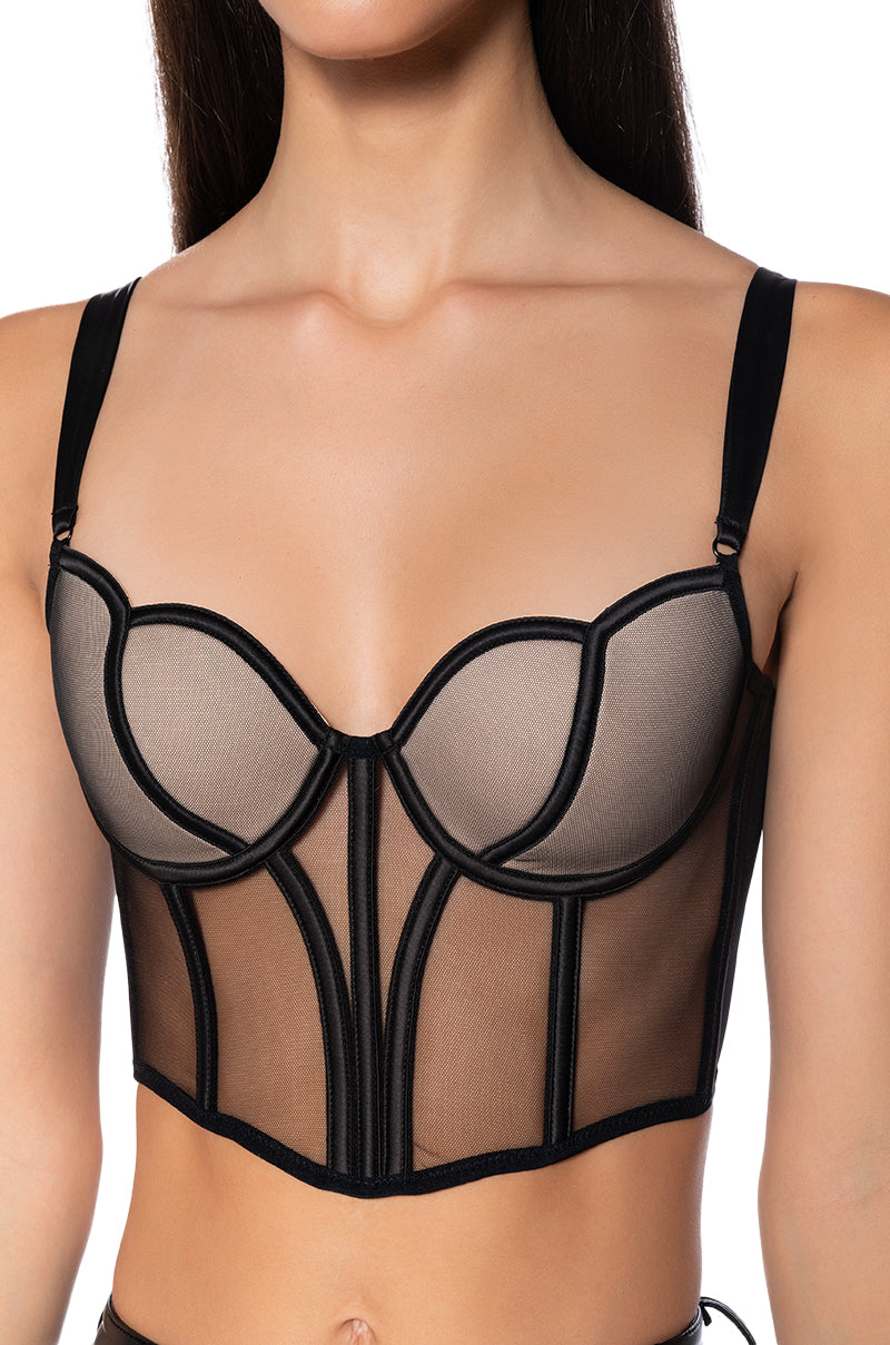 PRETTY AS ME CORSET TOP