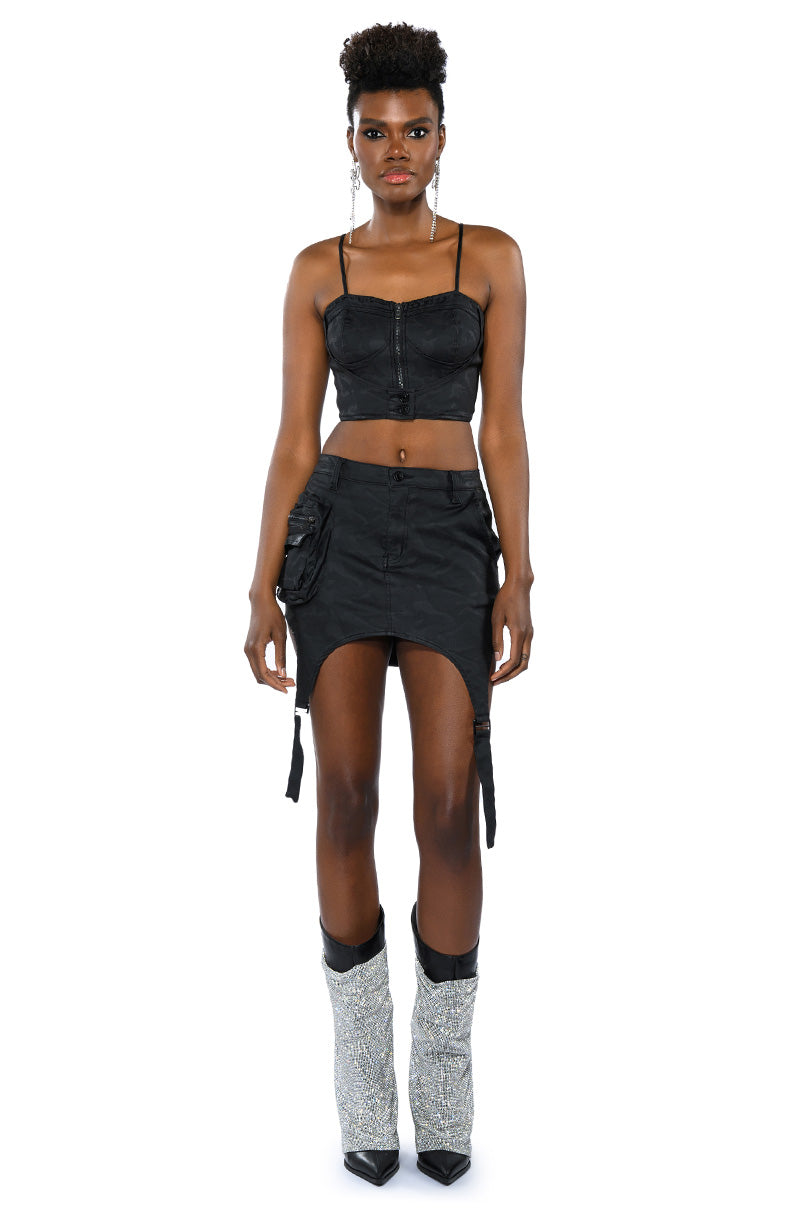RANGER CAMO MINI SKIRT