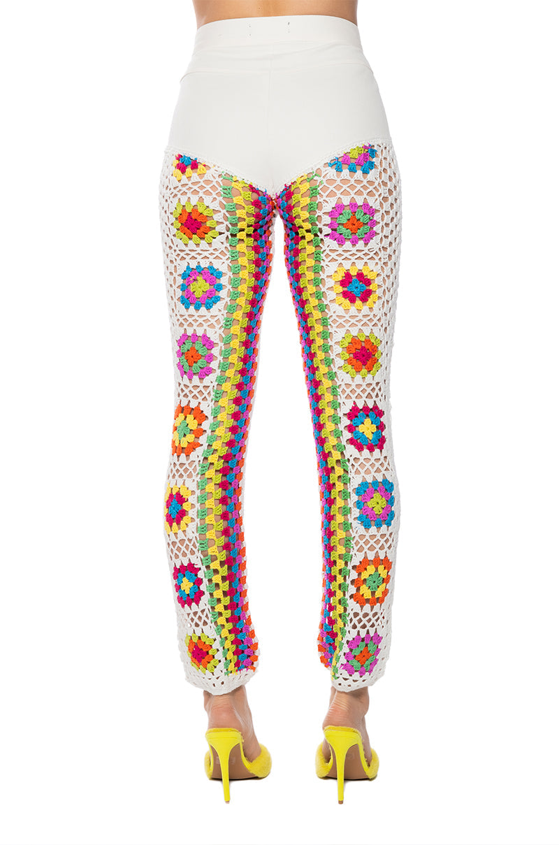 ARUBA CROCHET PANT