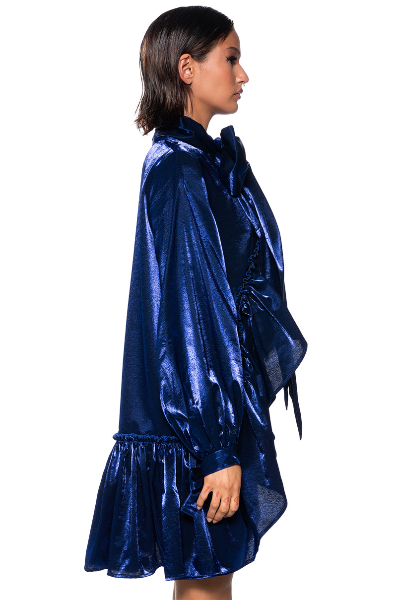 SIGNIFICANTLY ME RUFFLE HEM BLOUSE
