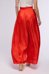 STAY A WHILE ORGANZA PALAZZO PANTS