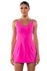 THE GREAT ESCAPE SLEEVELESS MINI DRESS