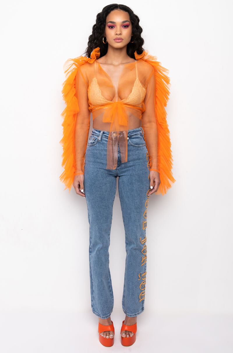 TOO GOOD FOR YOU RELAXED JEANS
