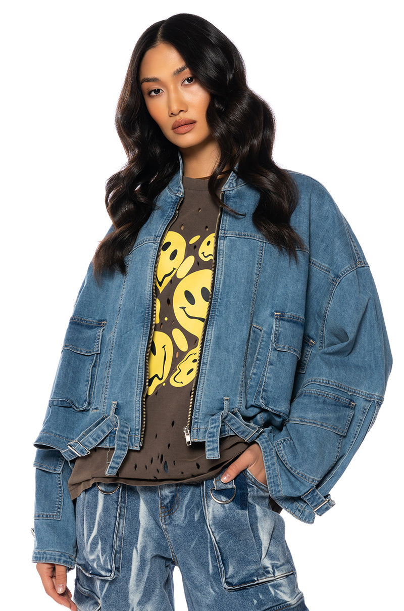 TRIPPY TRIPPY DISTRESSED CREW NECK TSHIRT