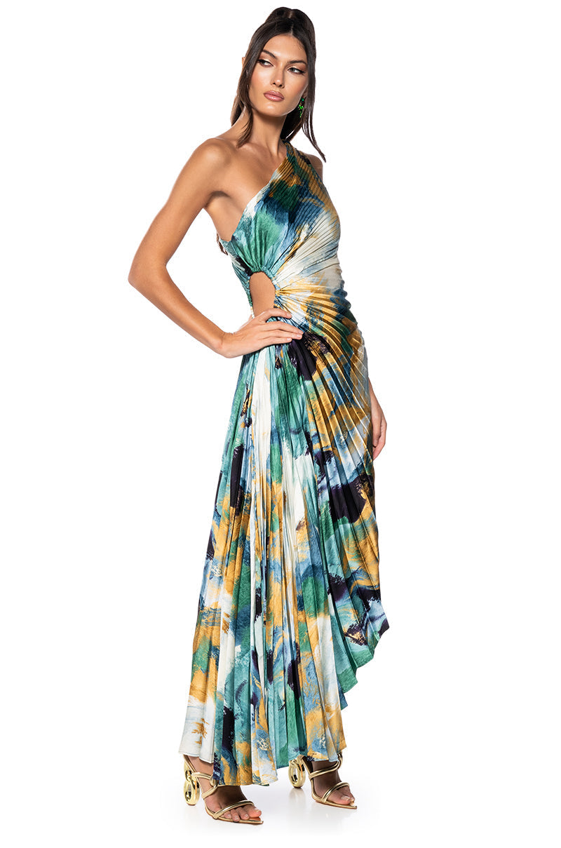 VALERIE ONE SHOULDER DRESS
