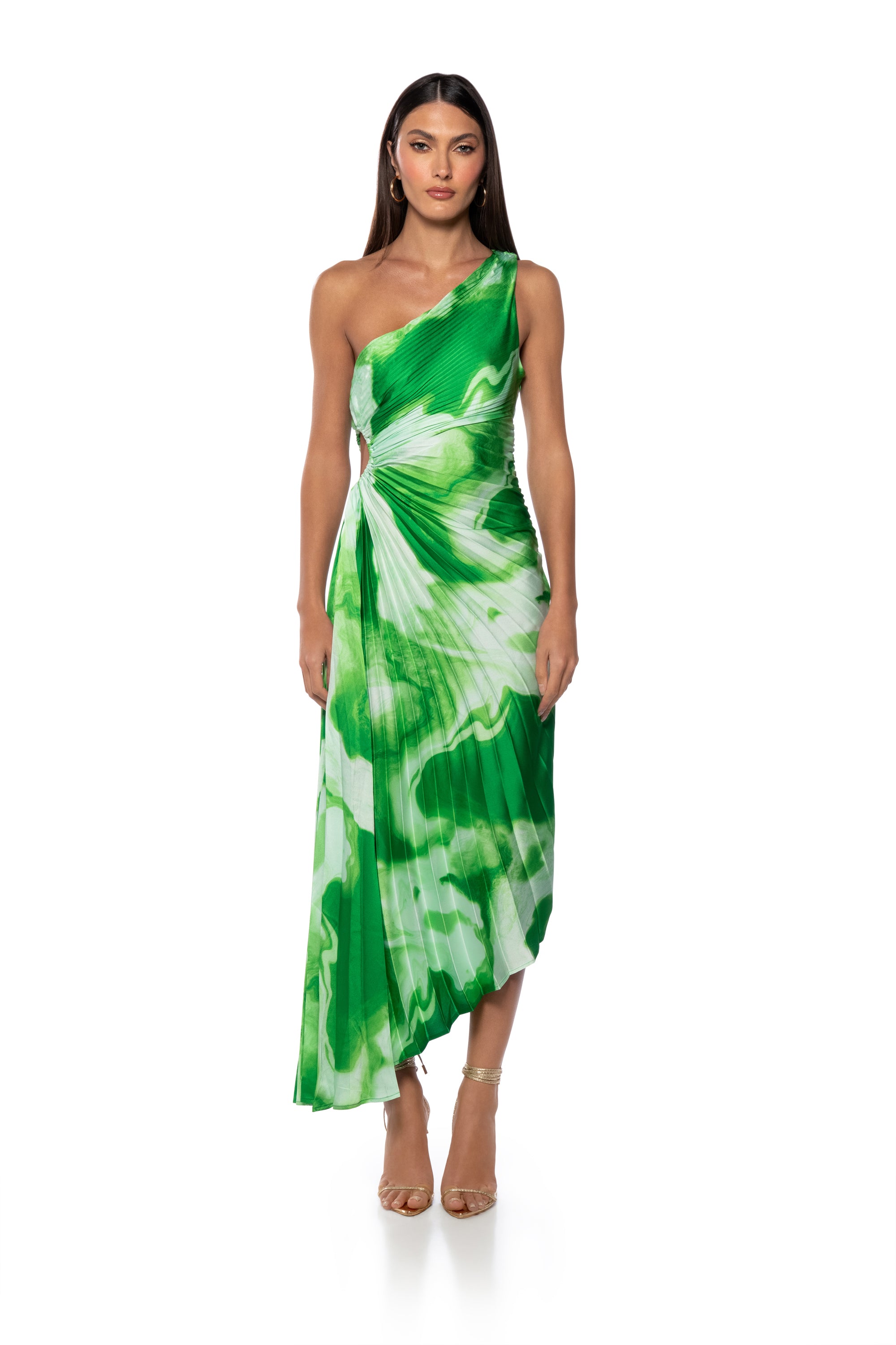 VALERIE ONE SHOULDER DRESS