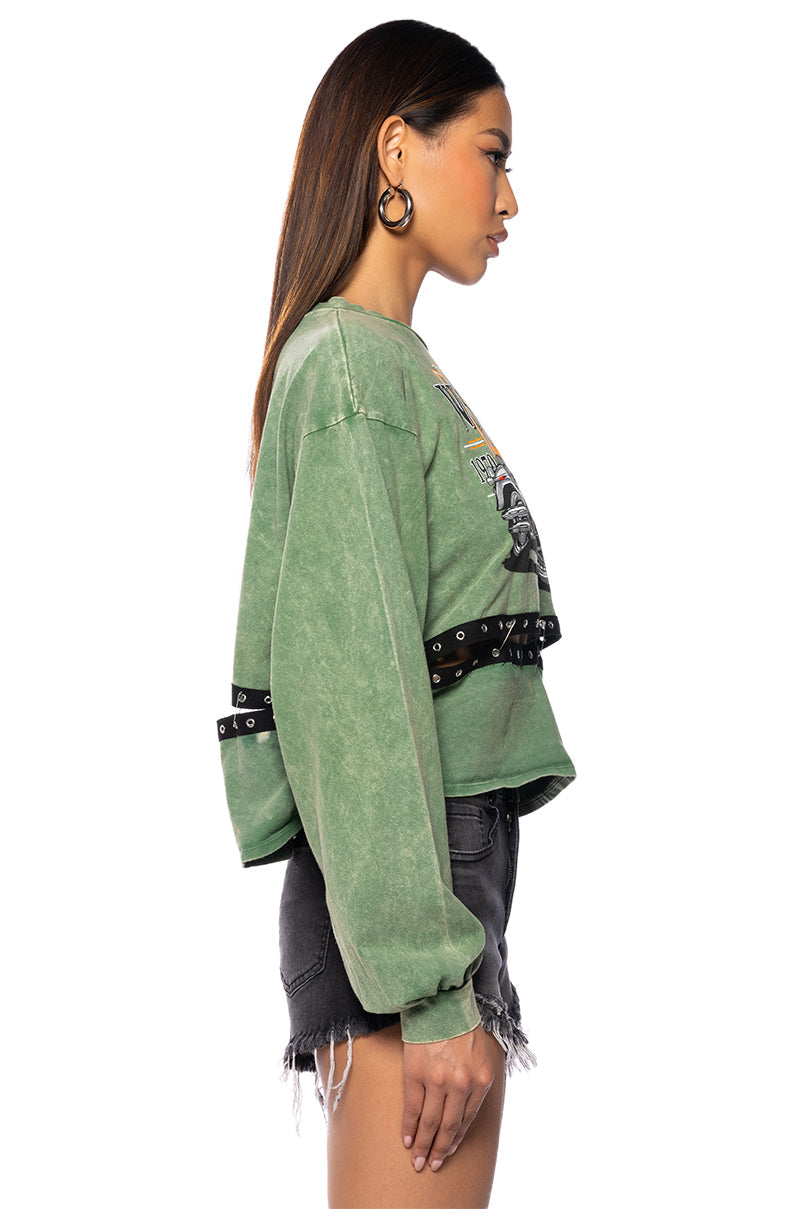 WILD RIDE LONG SLEEVE GRAPHIC TSHIRT