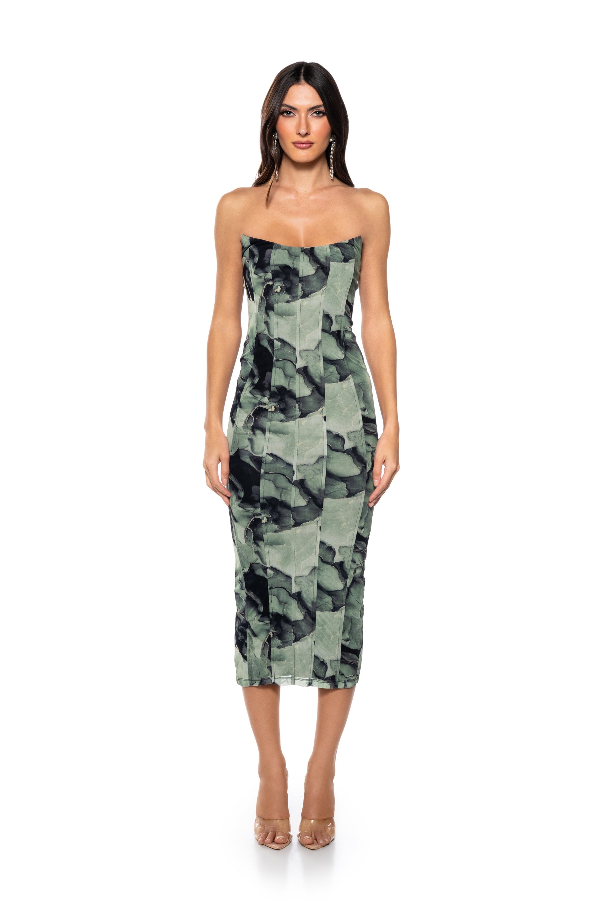 WISHING ON A DREAM MESH MAXI DRESS