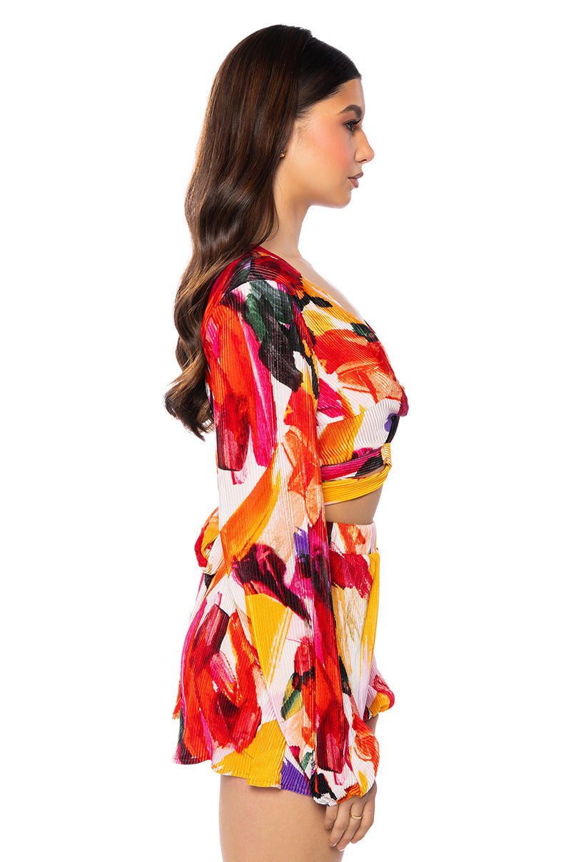 YOUR DREAM PRINTED BLOUSE